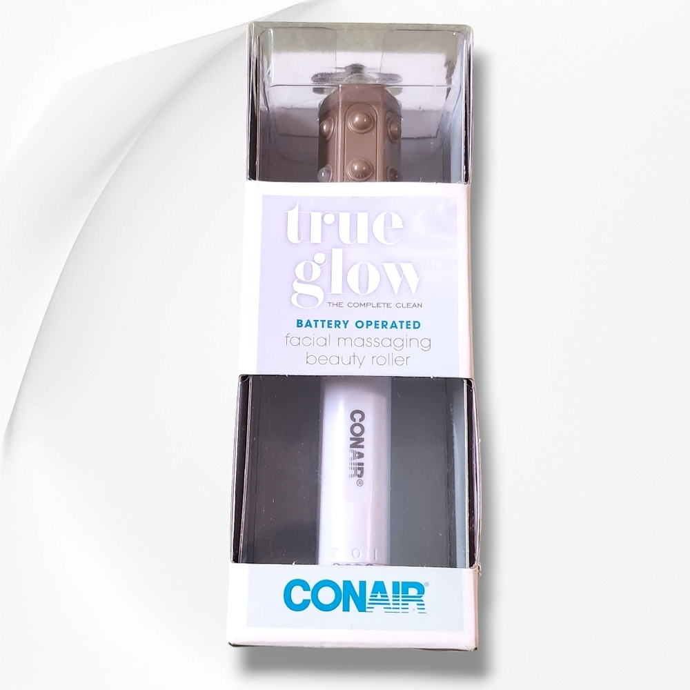 CONAIR True Glow Facial Massaging Beauty Roller Skin Brightener Revives Skin